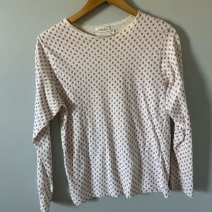 Susan Bristol Flower Detailed Long Sleeve